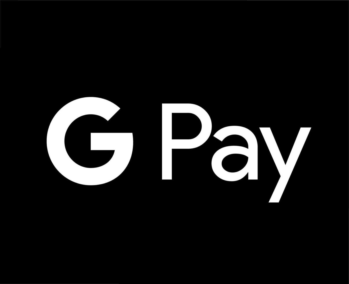 google-pay-logo-symbol-white-design-illustration-with-black-background-free-vector